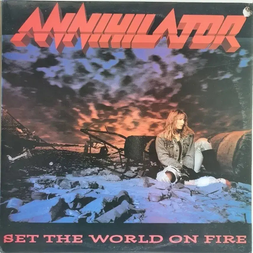 [BUNJANG] Annihilator Set the World on Fire LP / ANNIHILATOR - SET THE WORLD ON FIRE LP