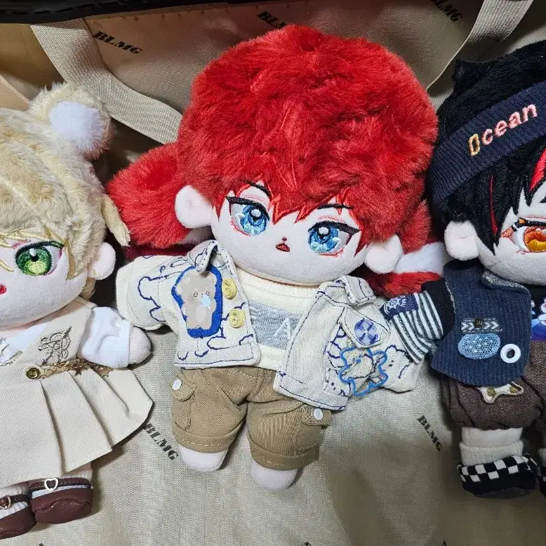 [BUNJANG] Ensemble Stars! 20cm Custom Plush Doll Bundle Set / 20cm 앙스타 속성 히이로 아이라 테토라 솜인형 일괄 양도