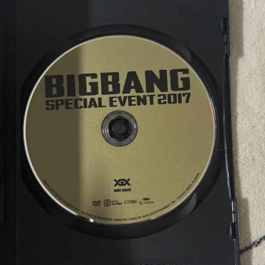 BUNJANG] BIGBANG 2017 X Japan Special Event Tour DVD / 빅뱅 2017
