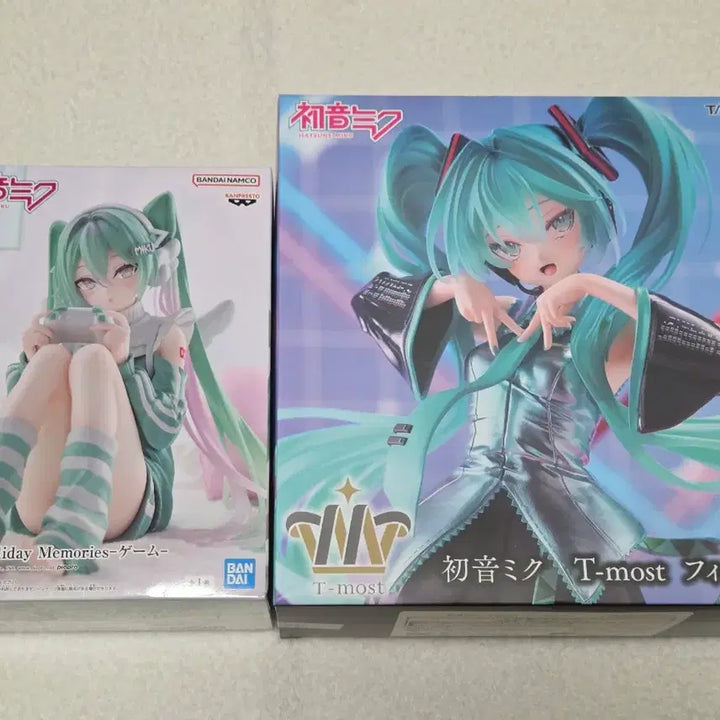 [BUNJANG] Taito Miku Holiday Miku Figure Bundle Set (Sealed) / 타이토 미쿠, 홀리데이 미쿠 피규어 미개봉 일괄