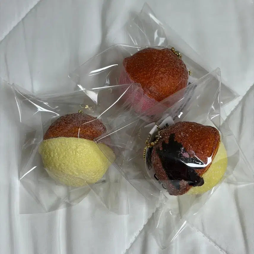 [BUNJANG] JADE DREAM Gacha Squishy - Bell Castella &amp; Bell Bread / 일본 고전 제이드림 가챠 스퀴시 스퀴즈 토이 말랑말랑 방울 카스테라 방울빵