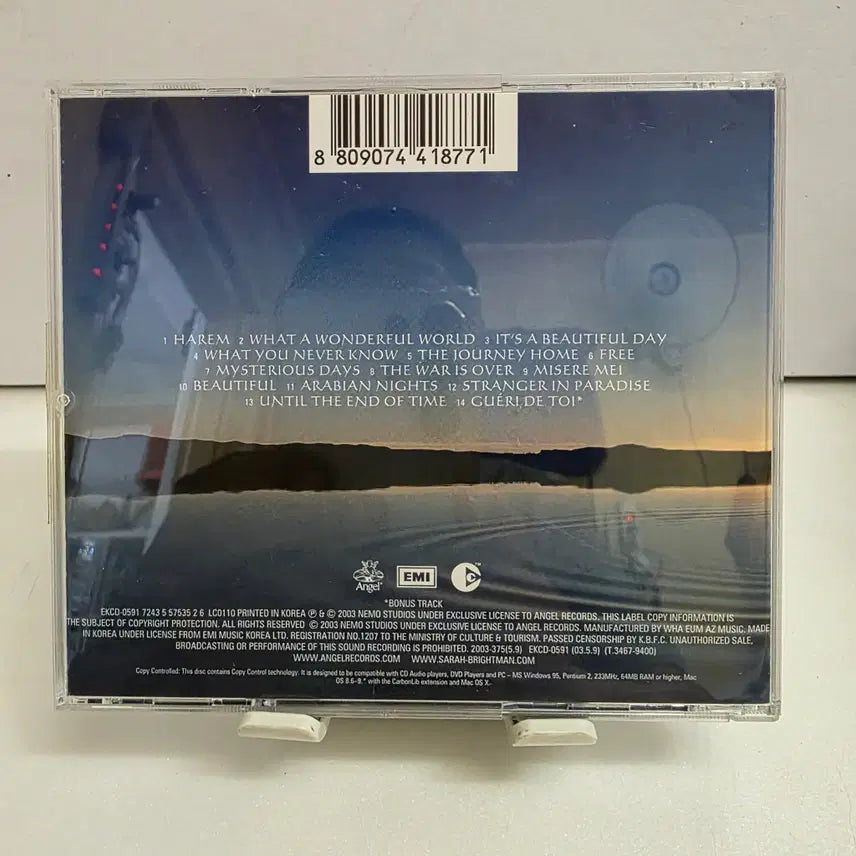 [BUNJANG] Sarah Brightman Harem CD / 사라 브라이트만  Sarah Brightman - Harem