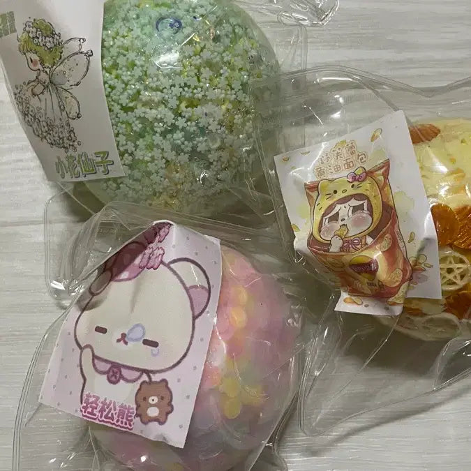 [BUNJANG] Douyin Handmade Beads Flower Beads Sequins Chip Set / 도우인 수제공 목동가 잔꽃 꽃튀김 스팽글 갑자칩 세트