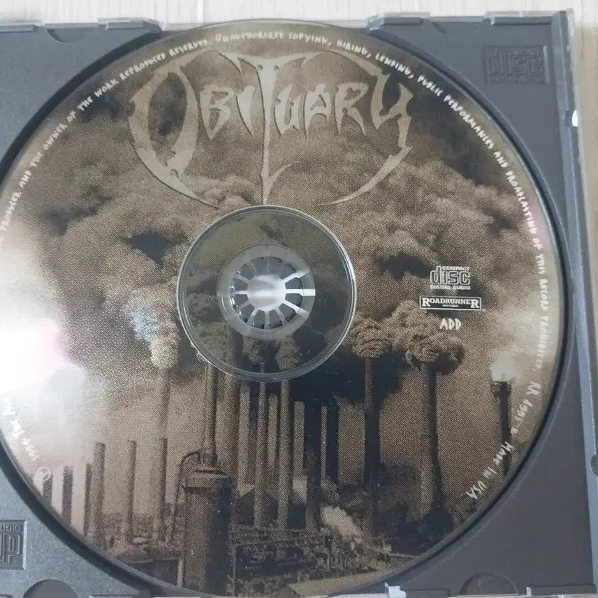 [BUNJANG] Obituary World Demise Unsealed Import CD / 오비츄어리 수입 개봉 시디