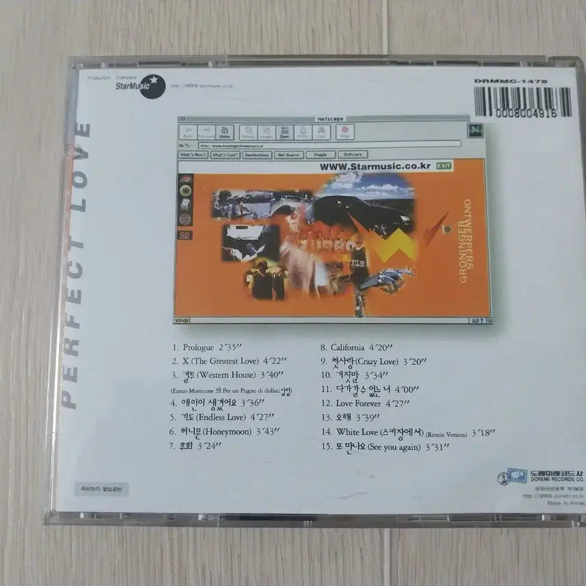 [BUNJANG] Turbo Perfect Love CD (Unsealed) / 터보 퍼펙트 러브 개봉 시디