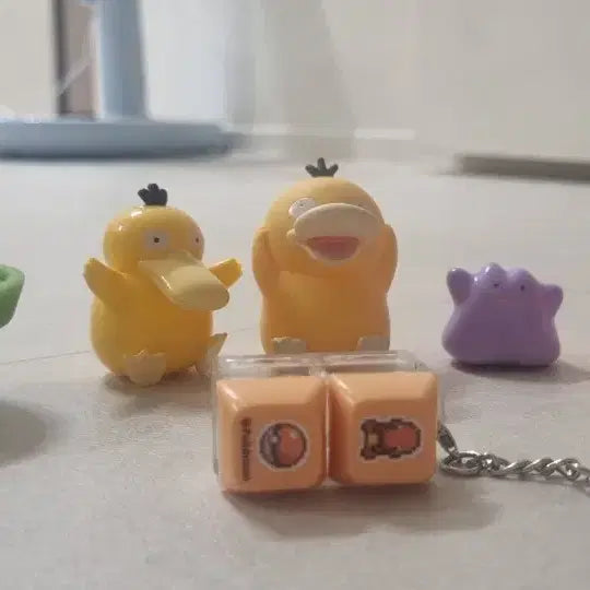 [BUNJANG] Pokemon Mini Figure Set with Keychain / 포켓몬 미니 피규어 세트 + 키링 포함