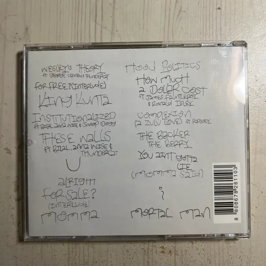 [BUNJANG] Kendrick Lamar To Pimp a Butterfly CD / 켄드릭 라마 To pimp a butterfly CD