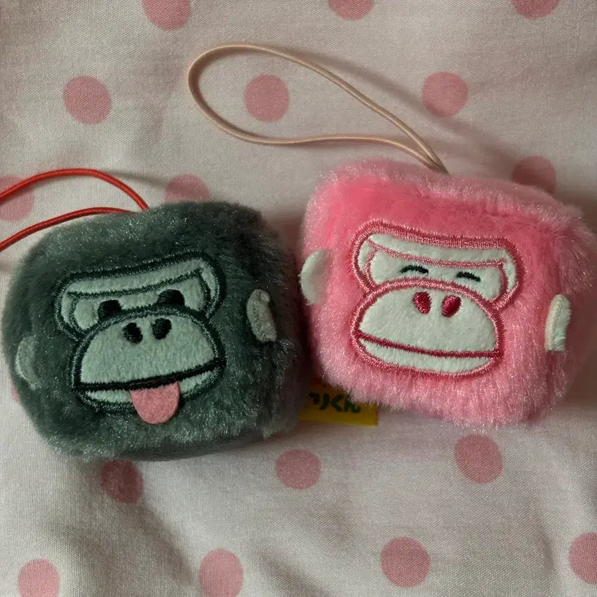 [BUNJANG] UhoUho Gorilla Gorikun Cubic Cleaner Gacha Set / 우호우호 고릴라 고리군 큐빅 클리너 가챠 / 고리군 고리탄 2종 일괄