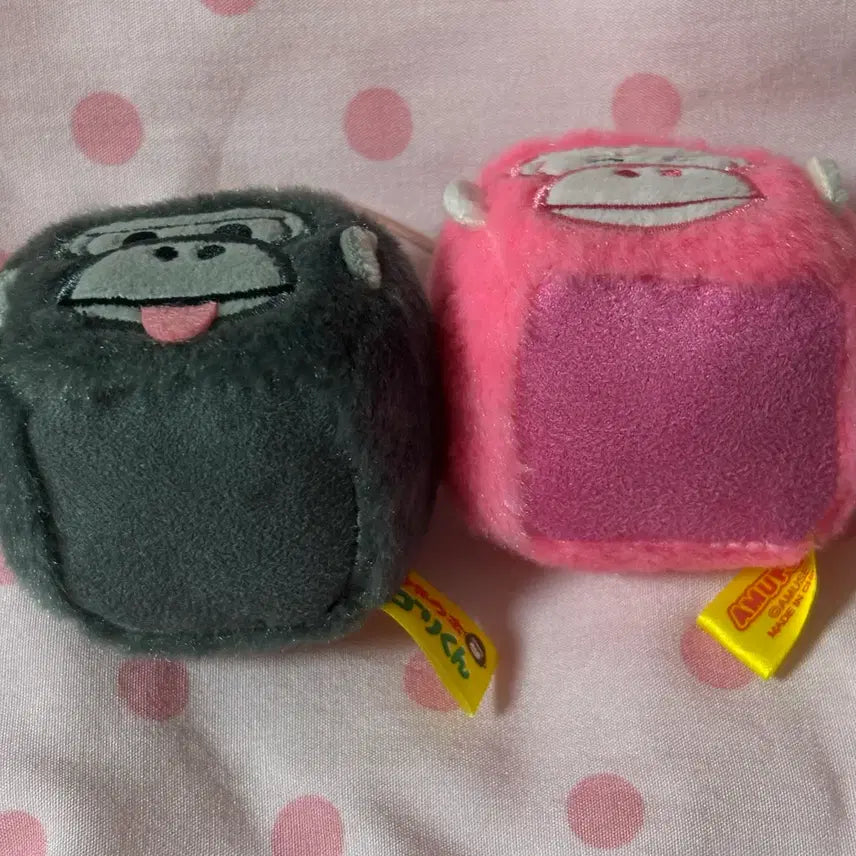[BUNJANG] UhoUho Gorilla Gorikun Cubic Cleaner Gacha Set / 우호우호 고릴라 고리군 큐빅 클리너 가챠 / 고리군 고리탄 2종 일괄