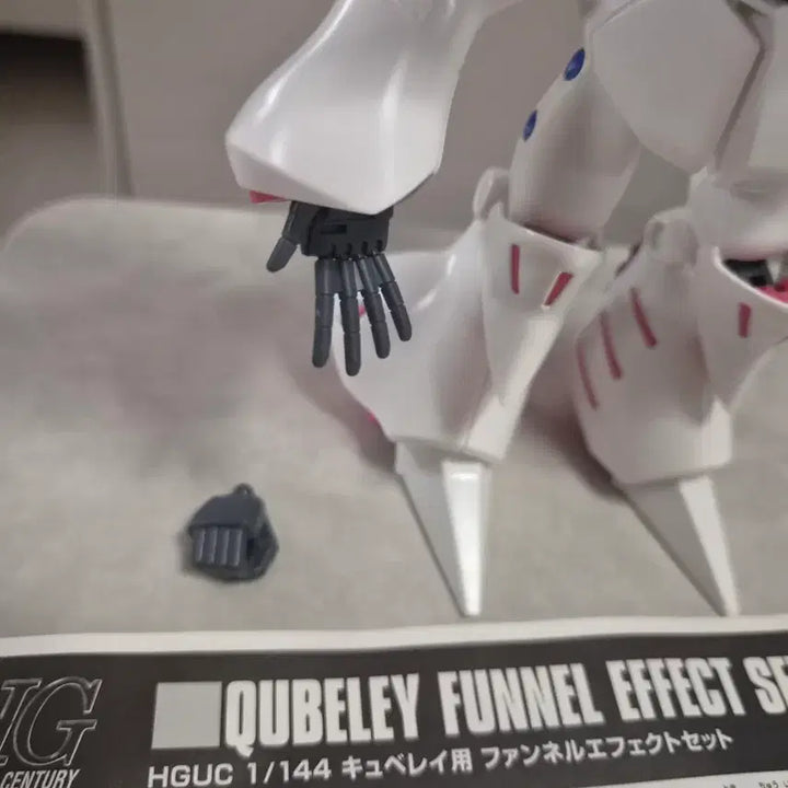 [BUNJANG] Bandai HG Qubeley &amp; Byarlant Custom Model Kit / 반다이 hg 큐베레이+판넬이펙트