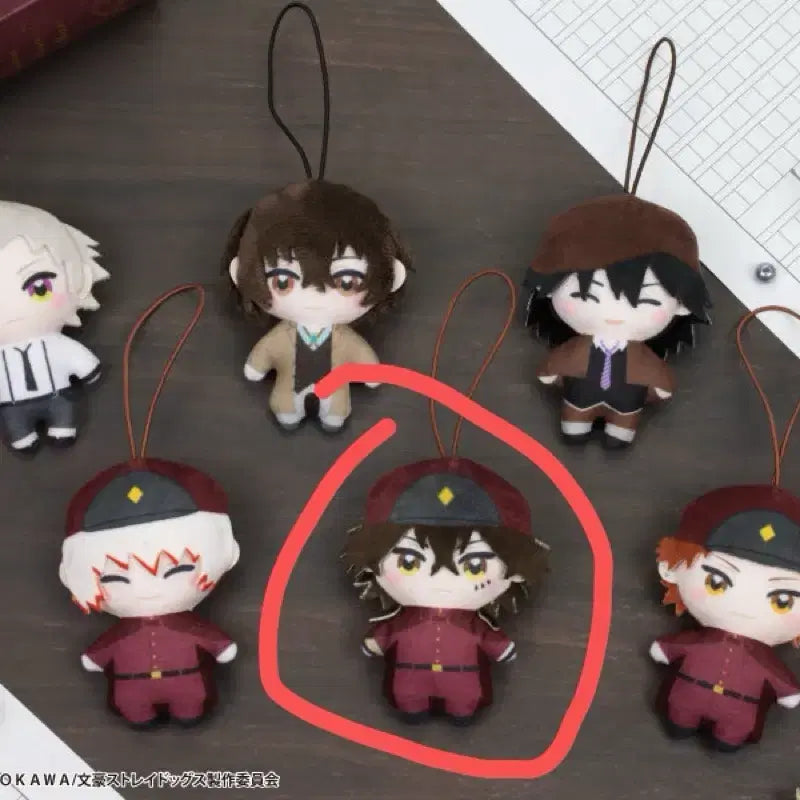 [BUNJANG] Bungo Stray Dogs Capcom Nui Plush - Suehiro Tetsu / 문호스트레이독스 문스독 카풋코 누이 가챠 / 스에히로 텟쵸
