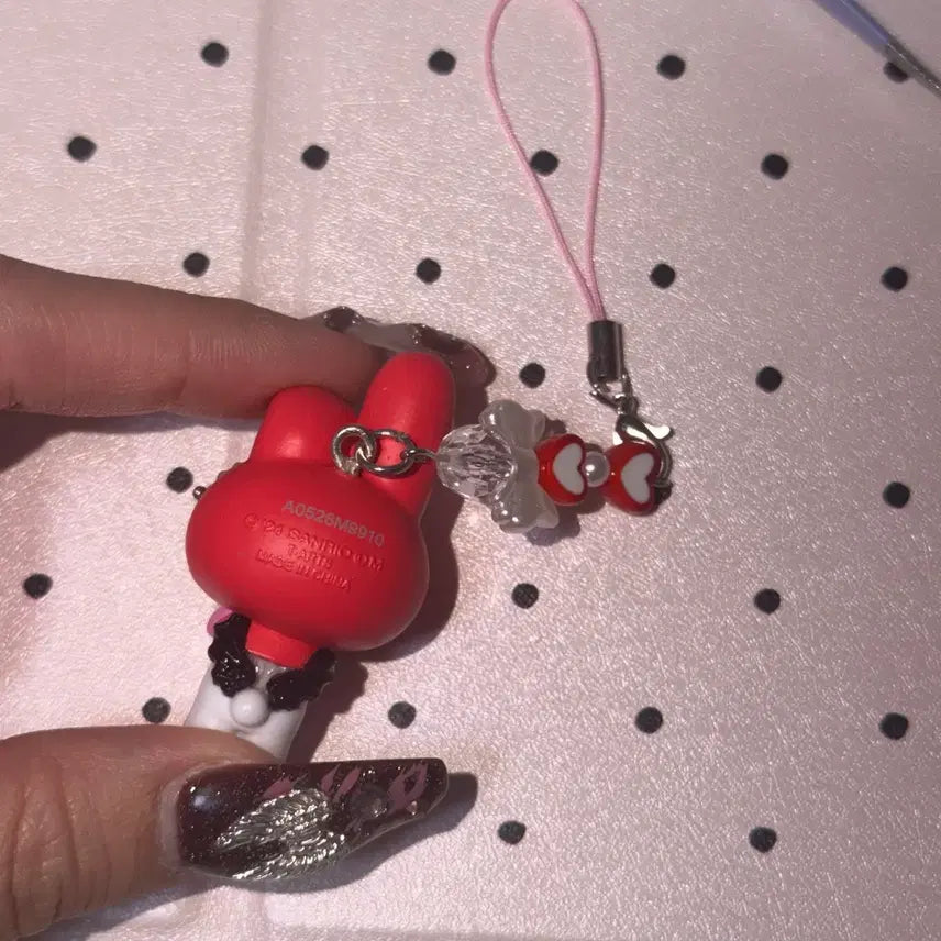 [BUNJANG] Sanrio My Melody Mini Figure Strap (Customized) / 산리오 마이멜로디 미니 피규어 스트랩 (커스텀)