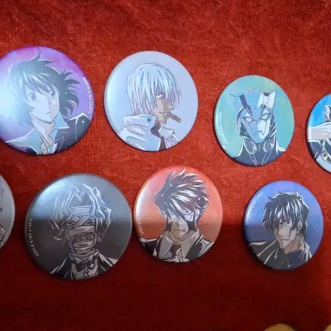 [BUNJANG] Blood Blockade Battlefront Libra Badge Bundle Set / 혈계전선 뱃지 일괄 판매 4만원