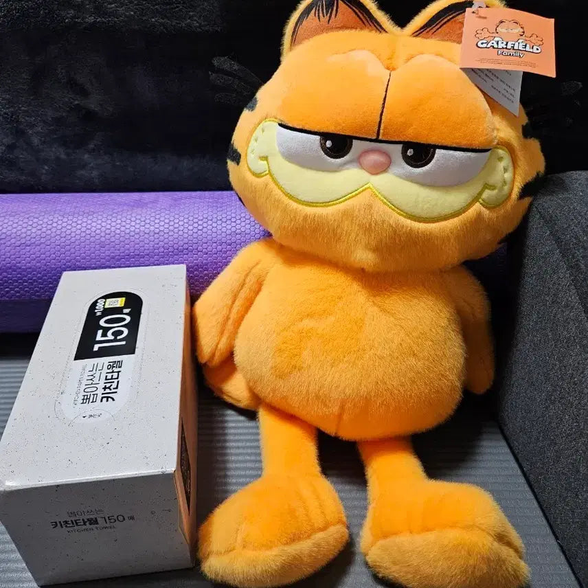 [BUNJANG] Garfield Family Medium-Large Plush Doll / (새제품) 가필드 패밀리 중대형 인형