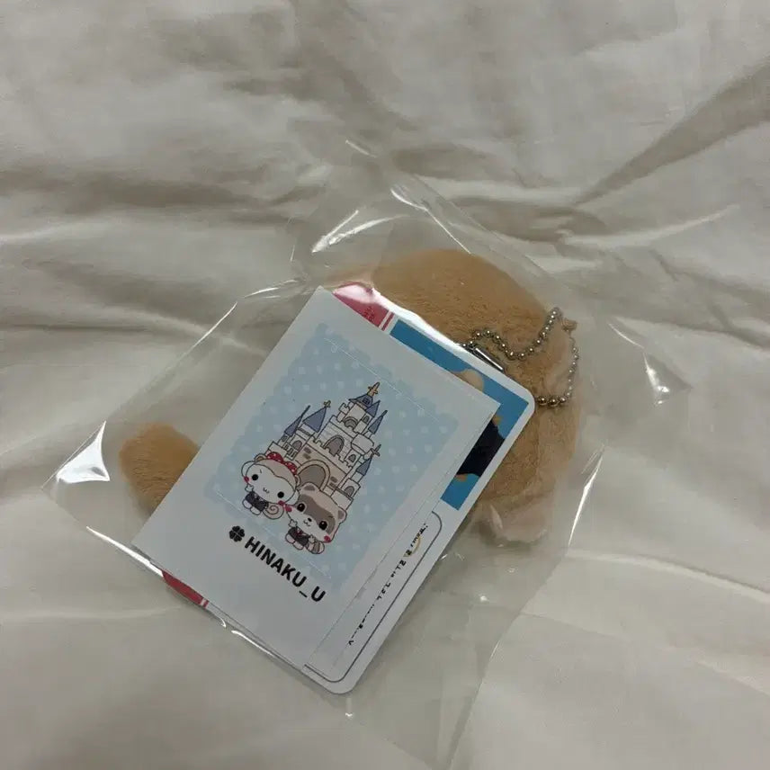 [BUNJANG] Lotte World Hinakoo Kusungi Plush / 롯데월드 히나쿠우 쿠숭이