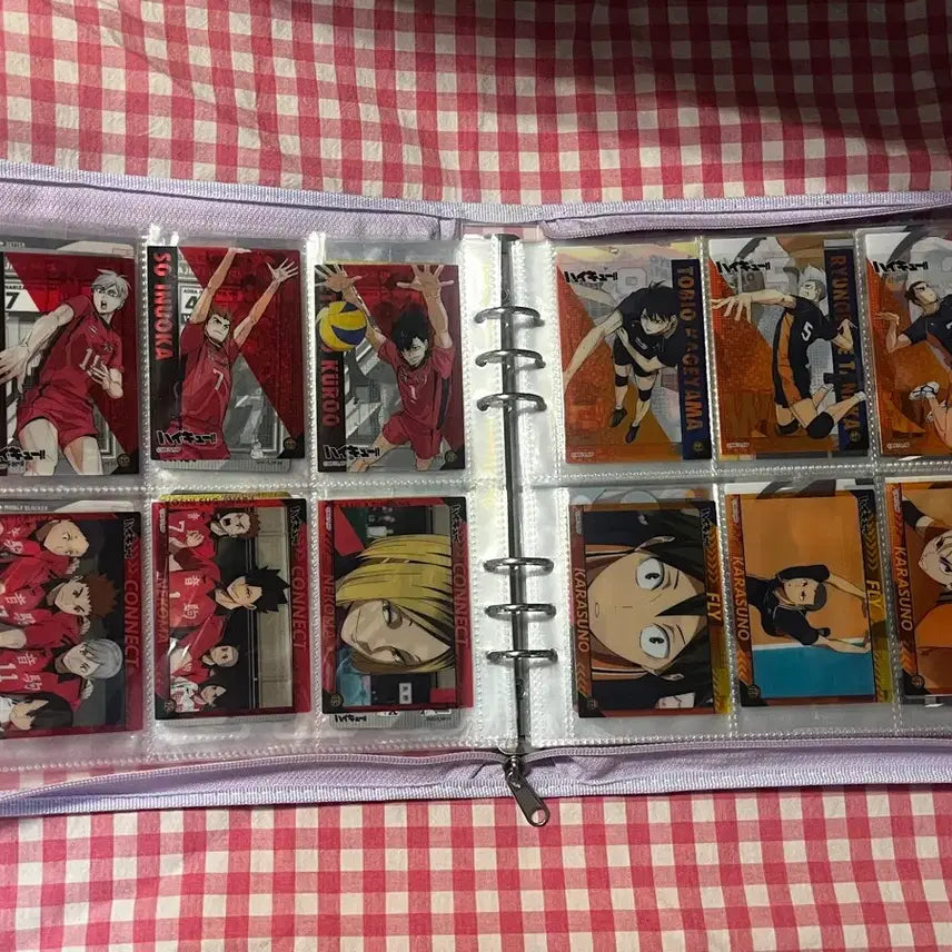 [BUNJANG] Haikyu!! Karasuno High School (Vocaloid) &amp; Acrylic Cards Bundle Set / 일괼) 하이큐 바보카+아크릴카트