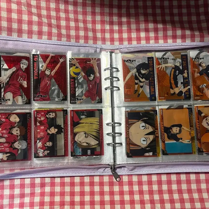 [BUNJANG] Haikyu!! Karasuno High School (Vocaloid) &amp; Acrylic Cards Bundle Set / 일괼) 하이큐 바보카+아크릴카트