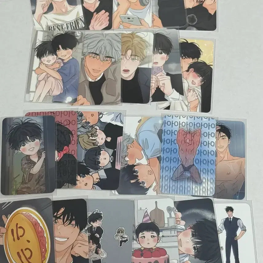 [BUNJANG] Fragrant Boundary Lenticular Card &amp; Photocard Bundle Set / 향의경계 랜포,방포 일괄판매합니다