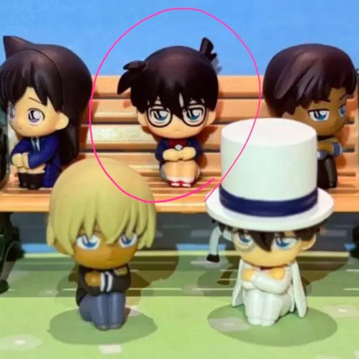 [BUNJANG] Detective Conan Mejirushi Gacha Figure Set / 명탐정코난 피규어 메지루시 가챠