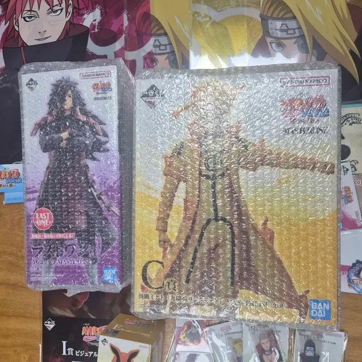 [BUNJANG] Naruto "Connecting Thoughts" Last One &amp; C Prize Minato Figures Bundle (Sealed) / (미개봉)나루토 연결되는 생각 미개봉 라스트원 마다라,c상 미나토 하위쿠지 일괄