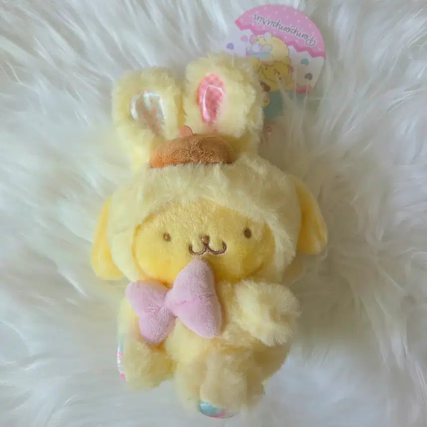 [BUNJANG] Sanrio Pompompurin Easter Rabbit Mascot / 산리오 폼폼푸린 이스터레빗 이스터래빗 부활절 토끼 바니 버니 마스코트