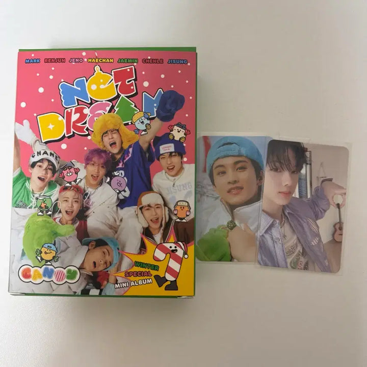 [BUNJANG] NCT DREAM Candy Mark Jisung Photocard Set / NCT DREAM 엔시티 드림 캔디 마크 지성 포카