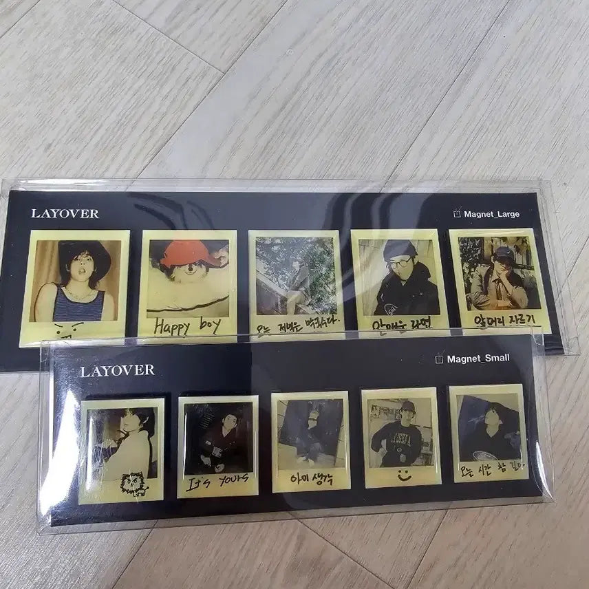 [BUNJANG] BTS V Taehyung LAYOVER Magnet Set / BTS 방탄 뷔 태형 레이오버 마그넷 셋트 LAYLVER