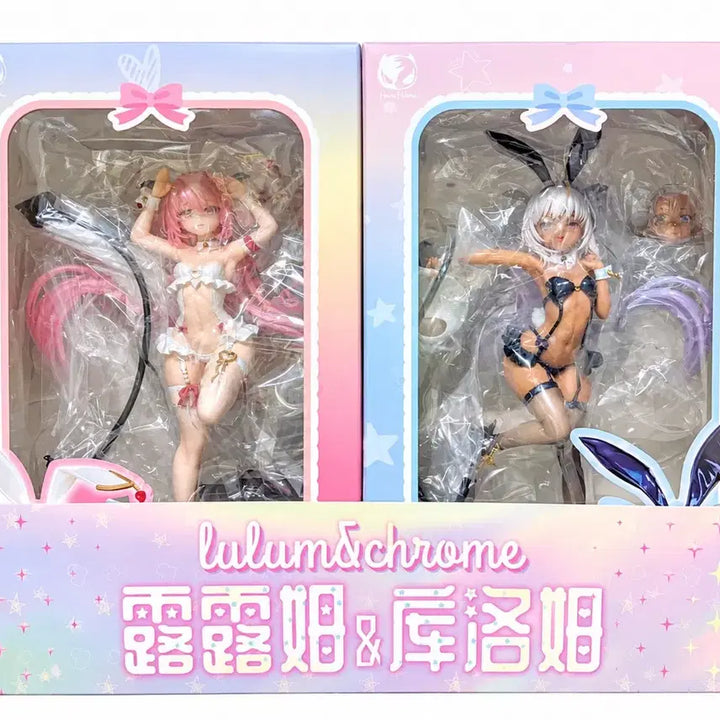 [BUNJANG] Bear Panda Succubus Lulumu &amp; Chrome 1/6 Scale Figure Set / [특전0] 베어판다 서큐버스 루루무&amp;크롬 1/6스케일 피규어