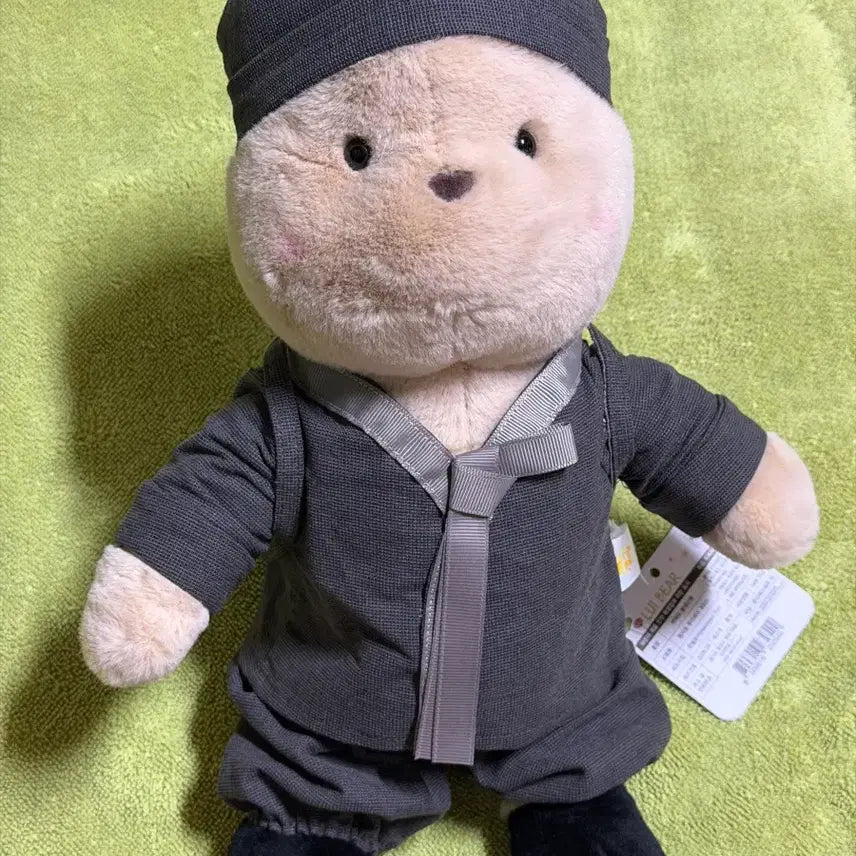 [BUNJANG] Louis Bear Monk Doll New / 루이베어 동자승 인형 새상품