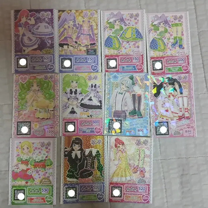 [BUNJANG] Pripara Promo Tickets Bundle Set (11 pcs) / 프리파라 프로모 티켓 11장 일괄 판매합니다!
