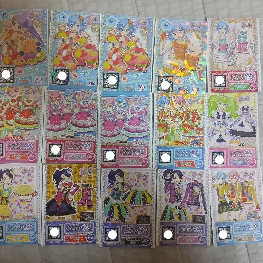 [BUNJANG] PriPara Promo Tickets Bundle Set (15 pcs) / 프리파라 프로모 티켓 15장 일괄 판매합니다!