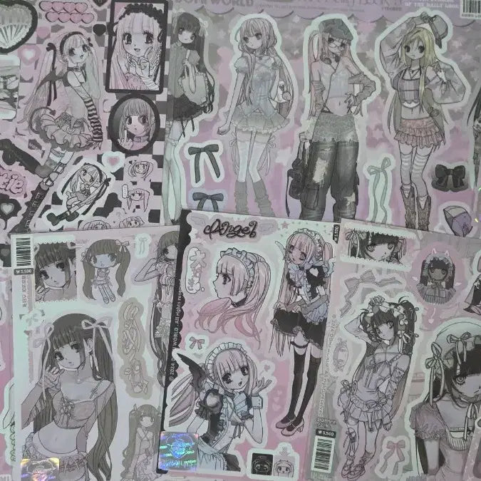 [BUNJANG] Domiworld Sticker Bundle Set / 도미월드 스티커 일괄 판매