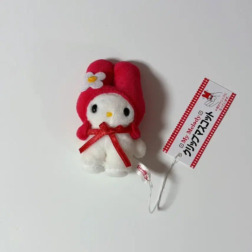 [BUNJANG] Sanrio My Melody Classic Red Clip / 고전 빨간마이멜로디 집게 빨간마멜 고전마멜 초소형 마이멜로디
