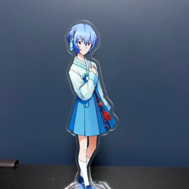[BUNJANG] Evangelion Ayami Rei Hanbok Acrylic Stand / 에반게리온 한복 아야나미 레이 아크릴 스탠드