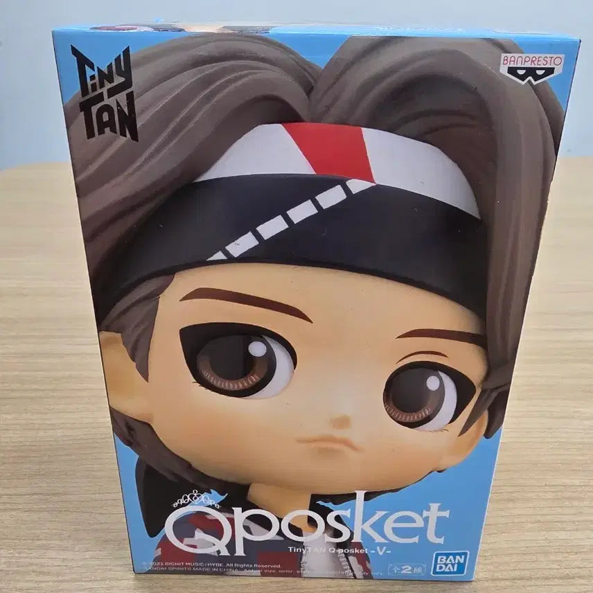 [BUNJANG] BTS TinyTAN Mic Drop Q posket V Figure / 방탄소년단 BTS 마이크드랍 큐포스켓 타이니탄 뷔 V 피규어