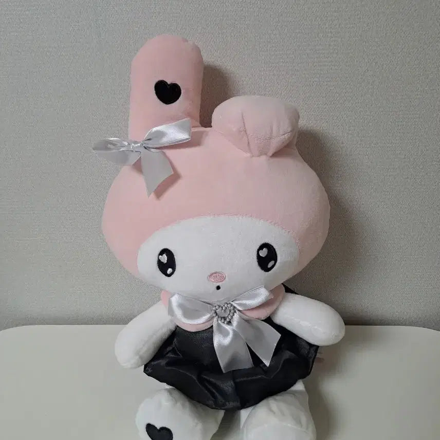 [BUNJANG] Sanrio My Melody Doll Black Dress Medium / 산리오 마이멜로디 인형 블랙 드레스 중형