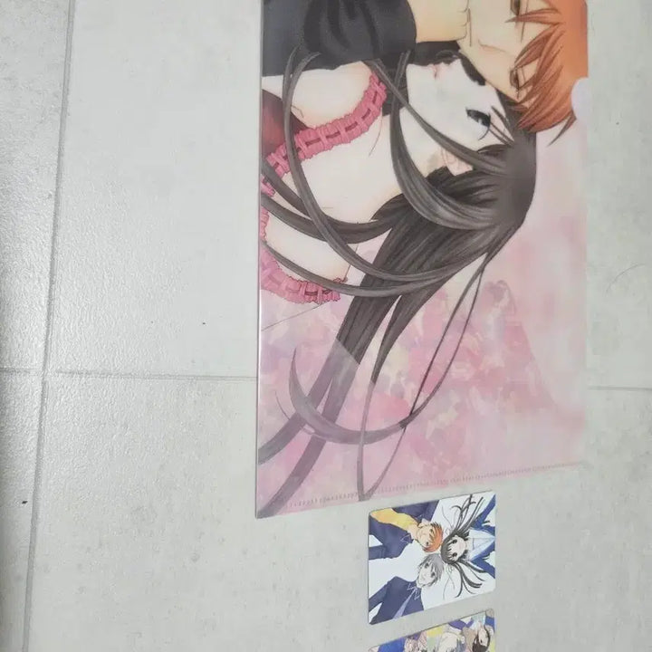 [BUNJANG] Fruits Basket Omakase Collaboration Cafe Random Card &amp; Kyo/Tohru Clear File Set / 후르츠바스켓 굿즈 급처(클리어 파일,콜라보카페 랜덤카드)