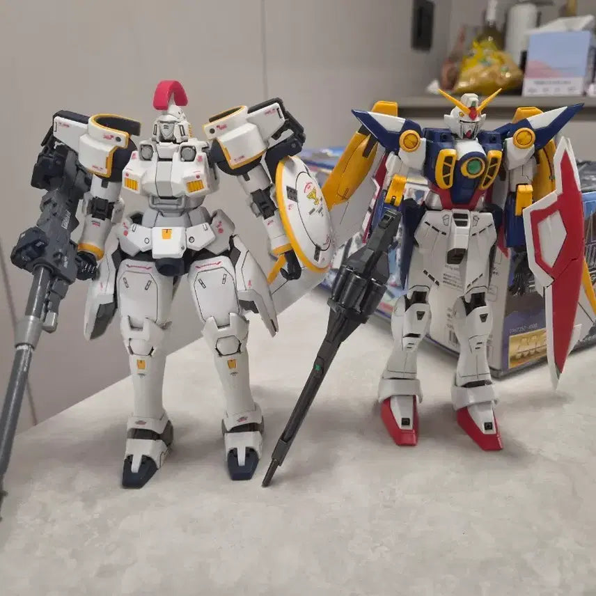 [BUNJANG] Bandai MG Tallgeese &amp; Wing Gundam Bundle Set / 반다이 MG 톨기스, 윙건담 2개 일괄 판매