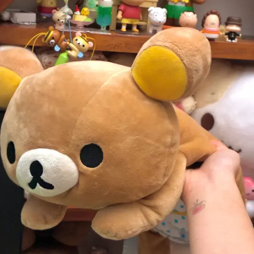 [BUNJANG] Rilakkuma Classic Tissue Case Plush / 고전 리락쿠마 티슈케이스 인형