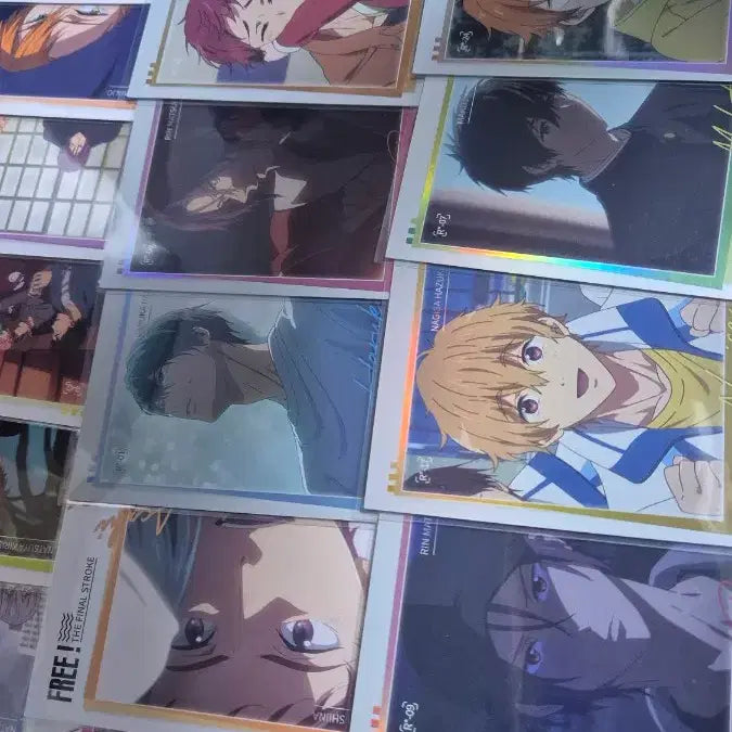 [BUNJANG] Free! The Final Stroke Photocard/Pashacard Bundle Set / [급처] Free! 프리 더 파이널 스트로크 포토카드/파샤 일괄