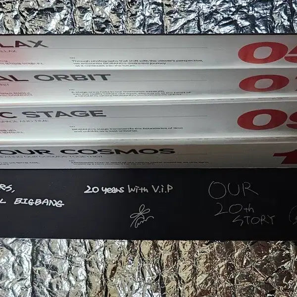 [BUNJANG] BIGBANG 20th Anniversary Exhibition Signed Pamphlet / 빅뱅 20주년 기념 전시회 싸인 팜플렛 최저가 팝니다!