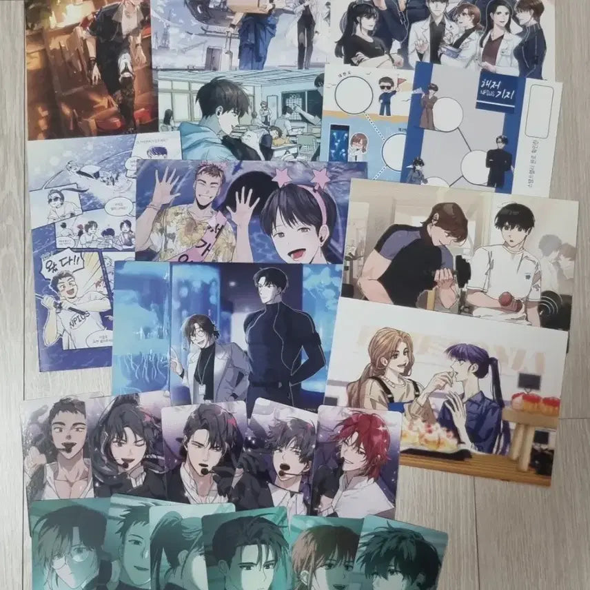 [BUNJANG] About Time Petit Zone Postcard &amp; Photocard Set / 어바등 쁘띠존 엽서, 포카 세트