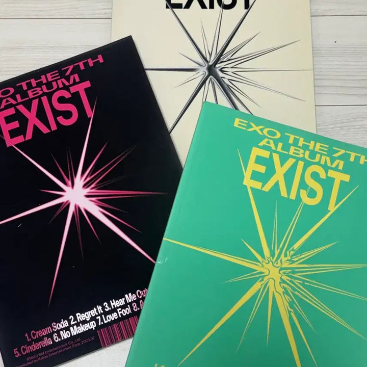 [BUNJANG] EXO 7th Album EXIST Bundle Set / EXO 7집 앨범 EXIST 3개일괄세트