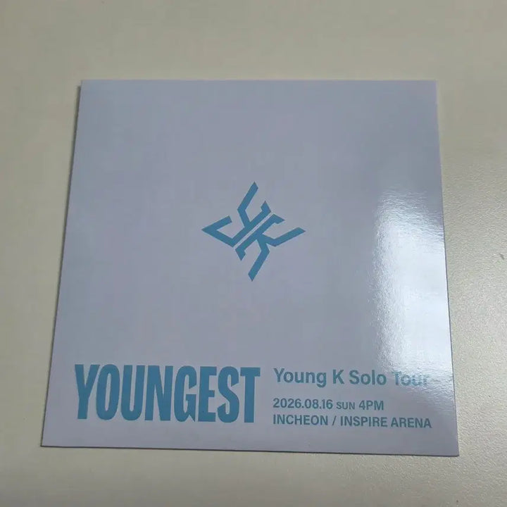 [BUNJANG] Young K Youngest Entrance Gift / 영케이 영기스트 입장 기프트