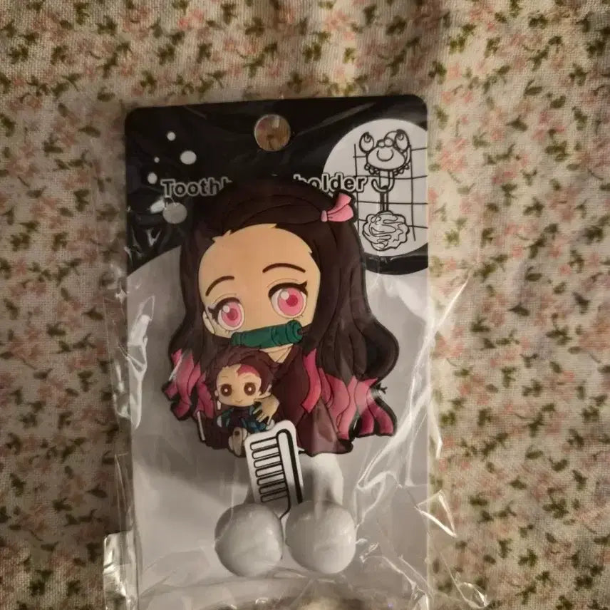 [BUNJANG] Demon Slayer Nezuko Toothbrush Holder / 귀멸의 칼날 네즈코 칫솔 홀더 5x7.5cm (새상품)