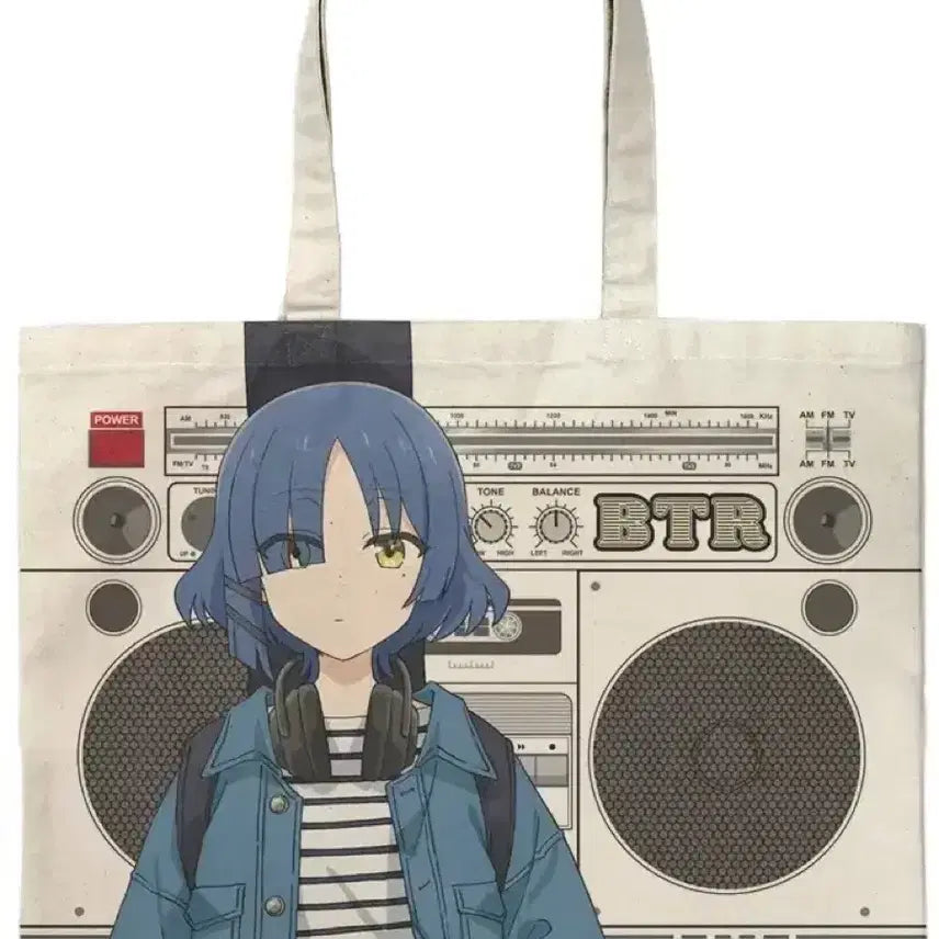 [BUNJANG] Bocchi the Rock! Ryo Tote Bag Animate Official Goods / 봇치더락 료 토트백 애니메이트 공식 굿즈