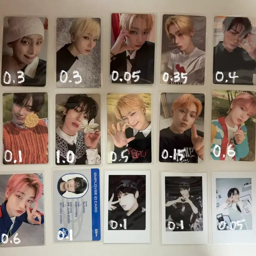 [BUNJANG] ENHYPEN Sunoo Photocard / 엔하이픈 선우 포카 팝니다