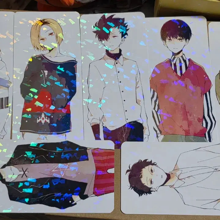 [BUNJANG] Haikyu!! Unofficial Card Sets (7 Types) Bundle Set / 하이큐 비공식 카드택 7종 일괄 양도
