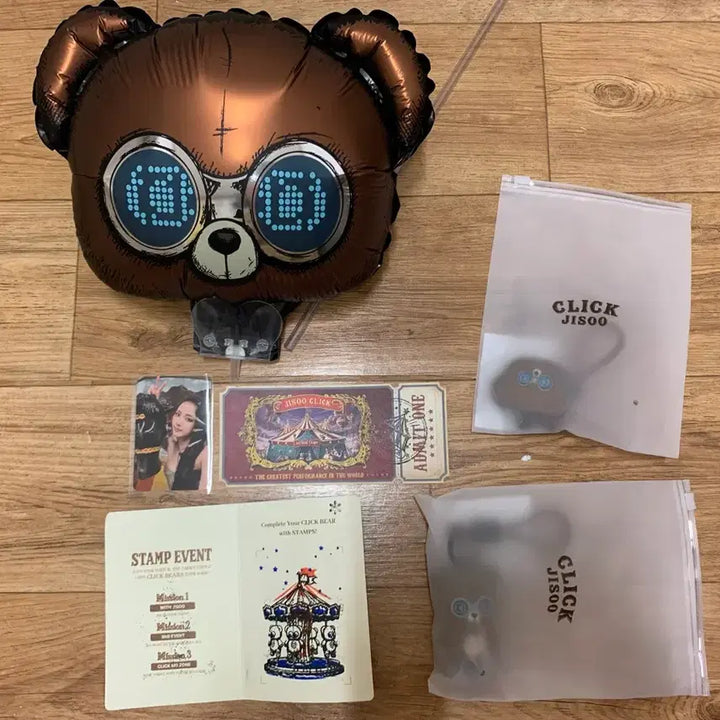 [BUNJANG] JISOO Solo Popup Goods Bundle Set / 지수 click 팝업 굿즈