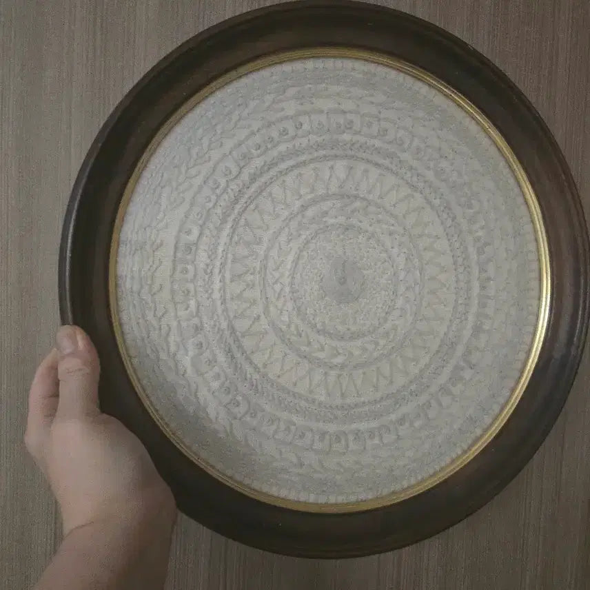 [BUNJANG] Vintage Embroidered Doily Frame / 빈티지 자수(도일리)액자